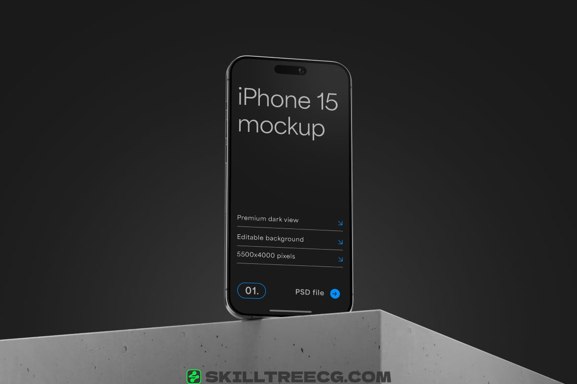 图片[5]-iPhone 15 Pro Mockup Set（786465）-技能树